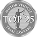 Top 25 Motor Vehicle trial lawyers