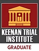 Keenan Trial Institute graduate badge
